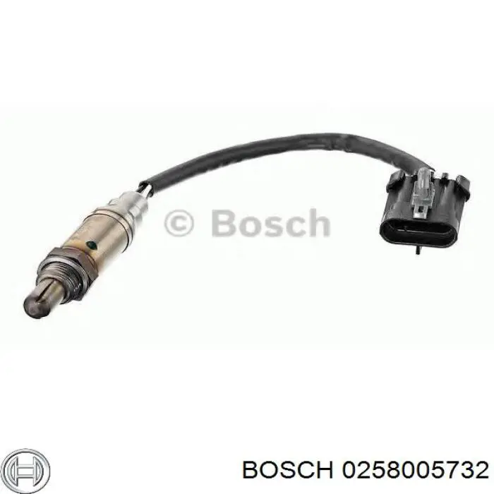 Лямбдазонд, датчик кисню до каталізатора 0258005732 Bosch