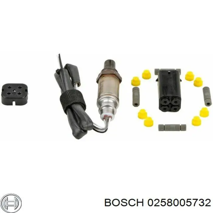 Лямбдазонд, датчик кисню до каталізатора Bosch 258005732 ціна, від 54.05 USD