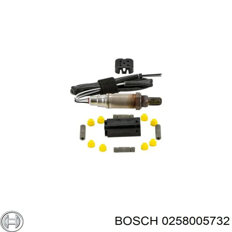 0258005732 Bosch лямбдазонд, датчик кисню до каталізатора
