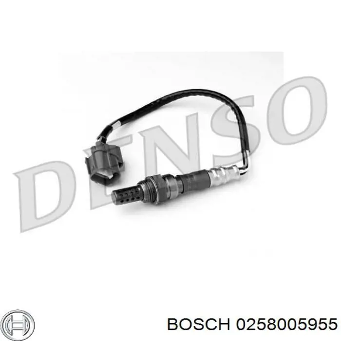 0258005955 Bosch лямбдазонд, датчик кисню до каталізатора