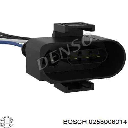 Лямбда-зонд, датчик кисню після каталізатора 0258006014 Bosch