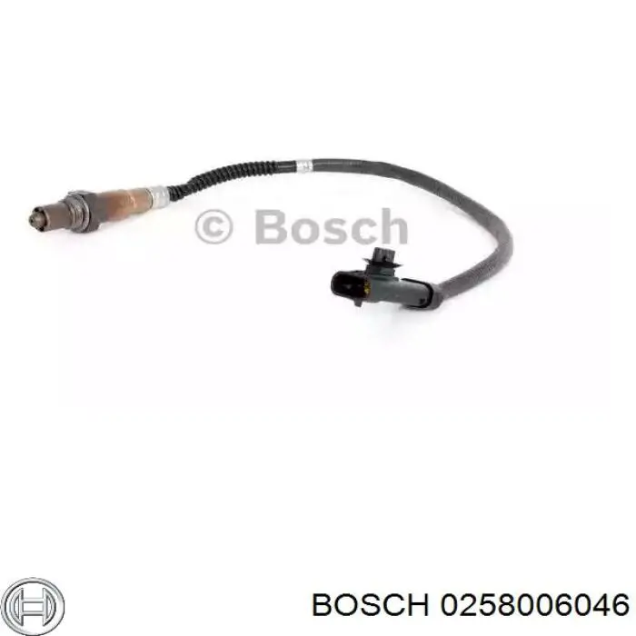 0258006046 Bosch лямбда-зонд, датчик кисню після каталізатора