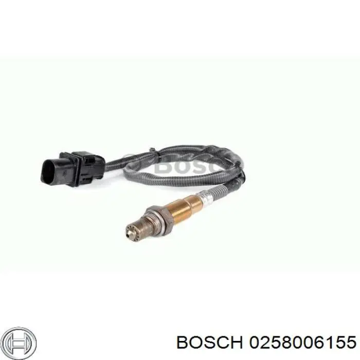 Лямбда датчик кисню Bosch 0258006155 ціна, від 34.97 USD