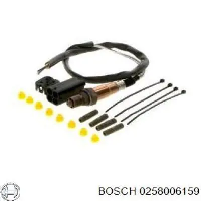 Лямбдазонд, датчик кисню до каталізатора Bosch 0258006159 ціна, від 75.85 USD