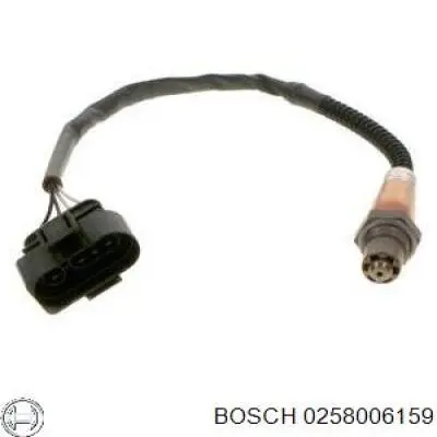 0258006159 Bosch Лямбдазонд, датчик кисню до каталізатора