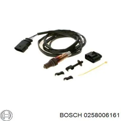 0258006161 Bosch лямбда-зонд, датчик кисню після каталізатора