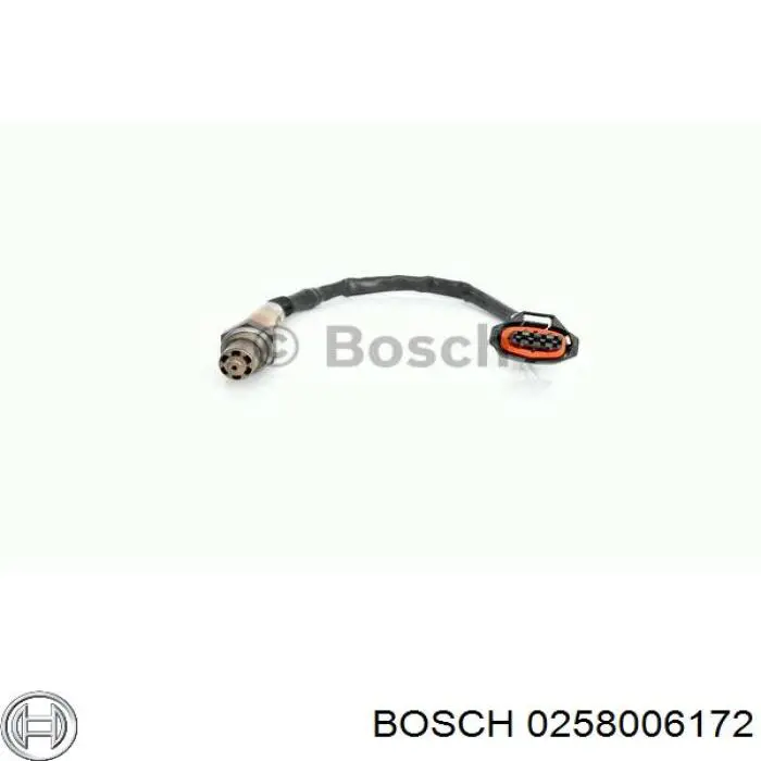 0258006172 Bosch лямбда-зонд, датчик кисню після каталізатора