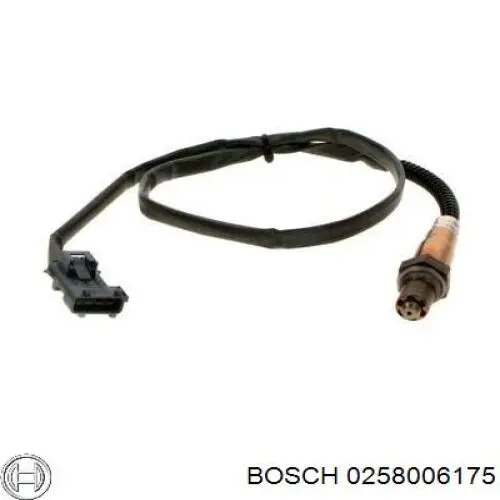 Купити 0258006175 Bosch Лямбда зонд, датчик кисню