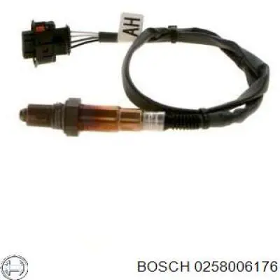 Купити 0258006176 Bosch Лямбда зонд, датчик кисню