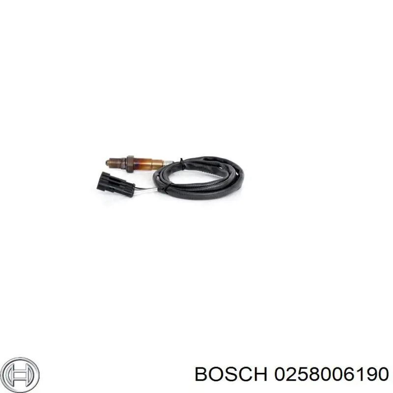 0258006190 Bosch лямбдазонд, датчик кисню до каталізатора