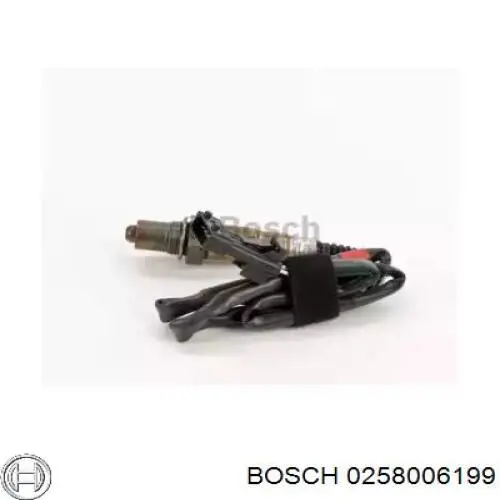 0258006199 Bosch лямбдазонд, датчик кисню до каталізатора