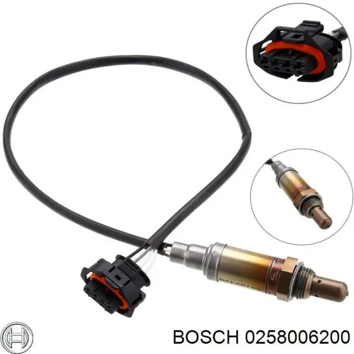 0258006200 Bosch лямбдазонд, датчик кисню