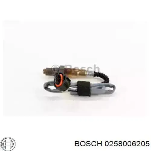 Лямбдазонд, датчик кисню 0258006205 Bosch