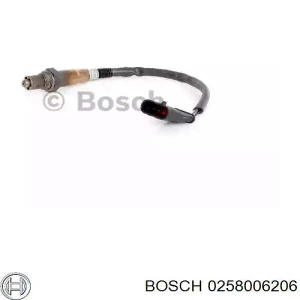 0258006206 Bosch лямбдазонд, датчик кисню