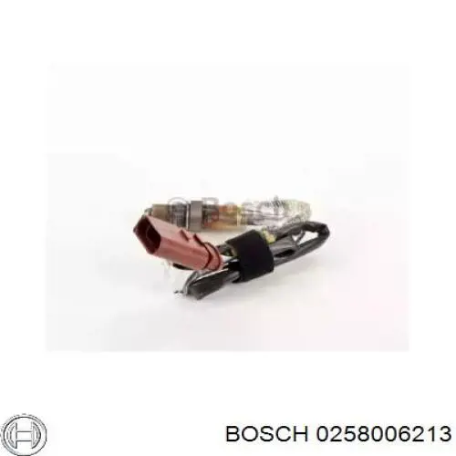 Лямбдазонд, датчик кисню до каталізатора 0258006213 Bosch