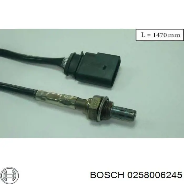 Купити 0258006245 Bosch Лямбдазонд, датчик кисню до каталізатора