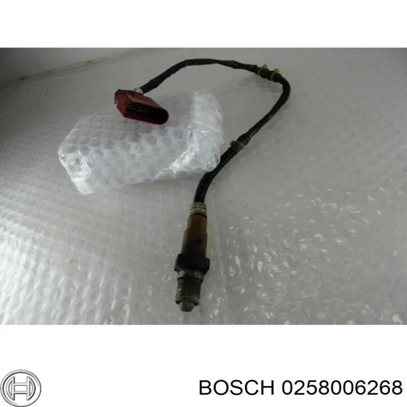 Купити 0258006268 Bosch Лямбда-зонд, датчик кисню до каталізатора, правий