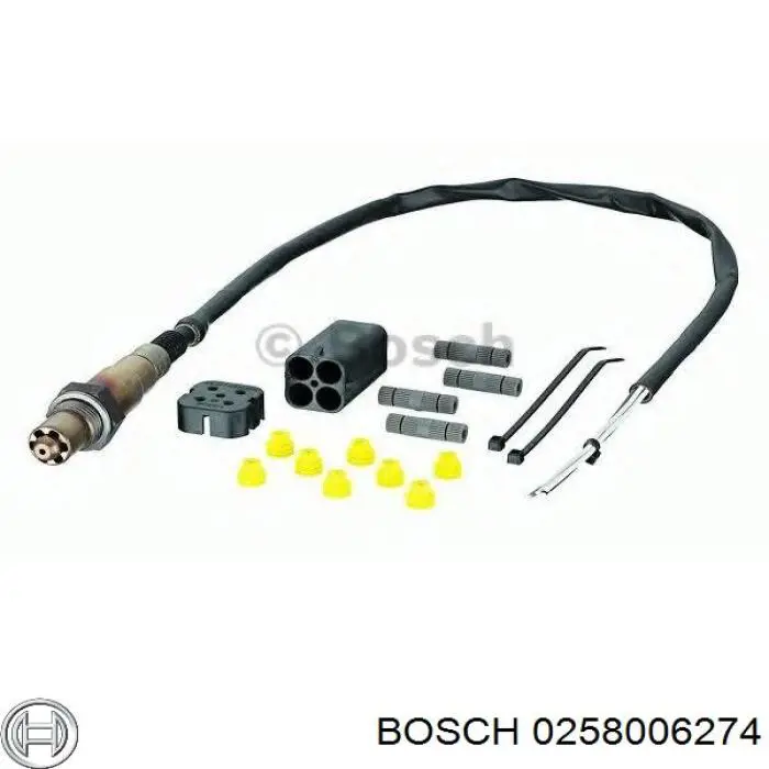 Лямбда зонд до каталізатора, правий Bosch 0258006274 ціна, від 57.95 USD