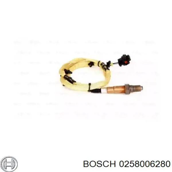 0258006280 Bosch Лямбдазонд, датчик кисню до каталізатора
