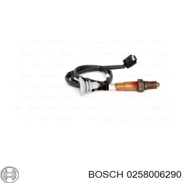 0258006290 Bosch Лямбдазонд, датчик кисню до каталізатора