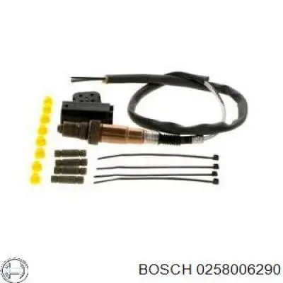 Лямбдазонд, датчик кисню до каталізатора Bosch 0258006290 ціна, від 72.20 USD