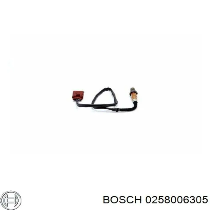 0258006305 Bosch лямбда-зонд, датчик кисню після каталізатора