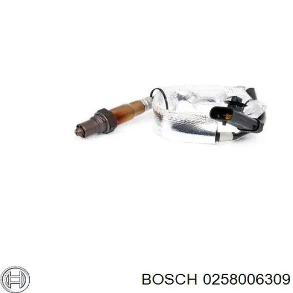 0258006309 Bosch лямбдазонд, датчик кисню до каталізатора