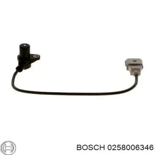 0258006346 Bosch лямбдазонд, датчик кисню до каталізатора