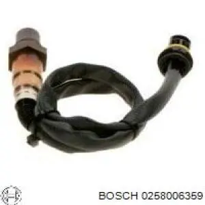 0258006359 Bosch Лямбда-зонд, датчик кисню до каталізатора, правий