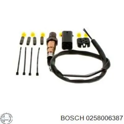 Лямбдазонд, датчик кисню до каталізатора Bosch 0258006387 ціна, від 50.63 USD