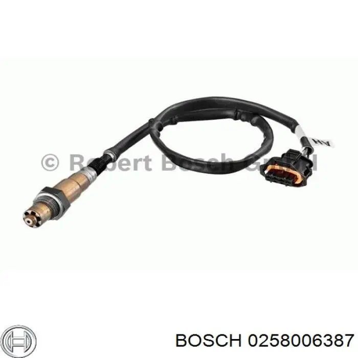 Лямбда зонд, датчик кисню до каталізатора Bosch 0258006387