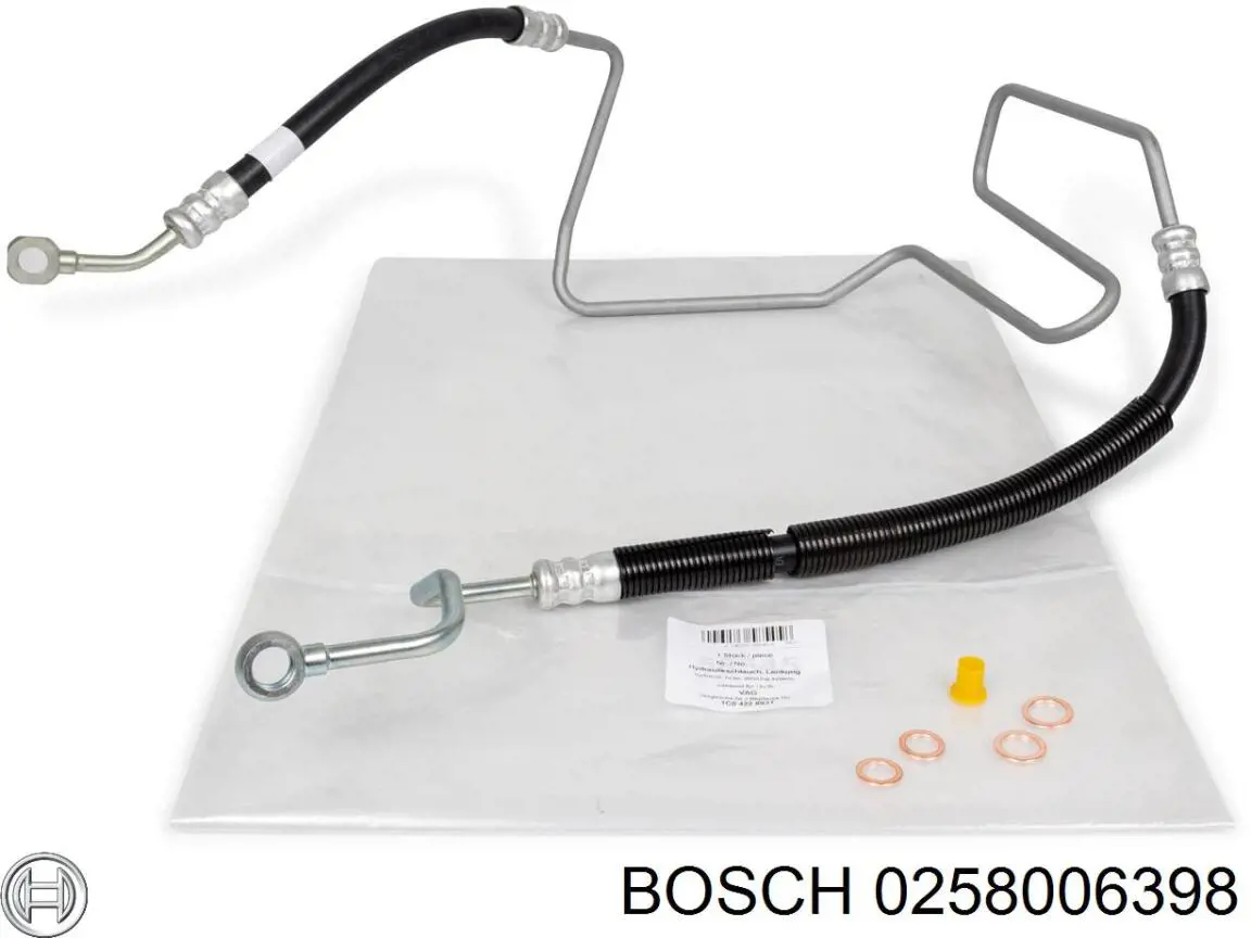 Лямбда-зонд, датчик кисню після каталізатора 0258006398 Bosch