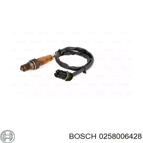0258006428 Bosch Лямбдазонд, датчик кисню до каталізатора