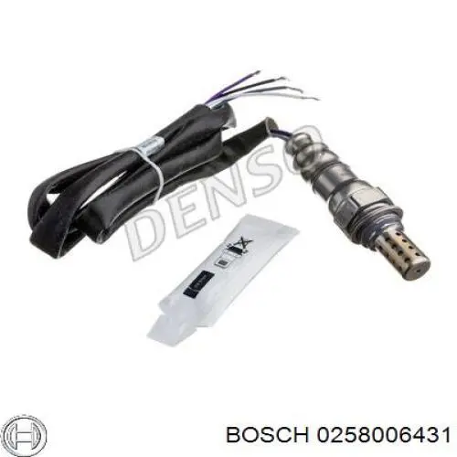 0258006431 Bosch лямбда-зонд, датчик кисню після каталізатора
