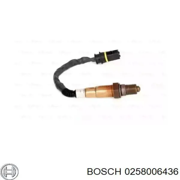 0258006436 Bosch Лямбдазонд, датчик кисню до каталізатора