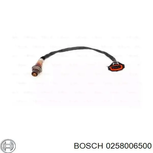 0258006500 Bosch лямбдазонд, датчик кисню до каталізатора