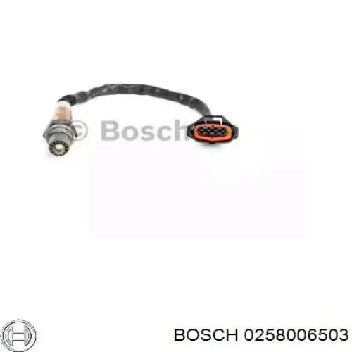 Лямбдазонд, датчик кисню до каталізатора Bosch 0258006503 ціна, від 42.52 USD