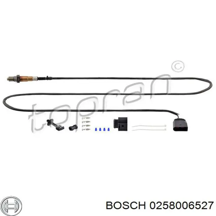 Лямбдазонд, датчик кисню після каталізатора Bosch 0258006527 ціна, від 50.68 USD