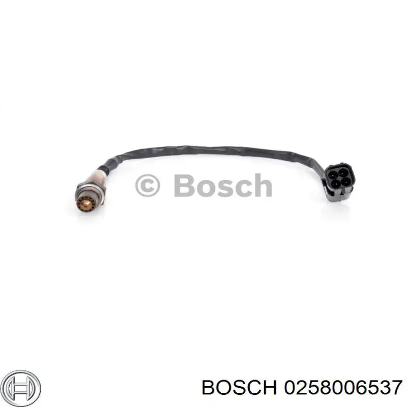 Лямбдазонд, датчик кисню до каталізатора 0258006537 Bosch