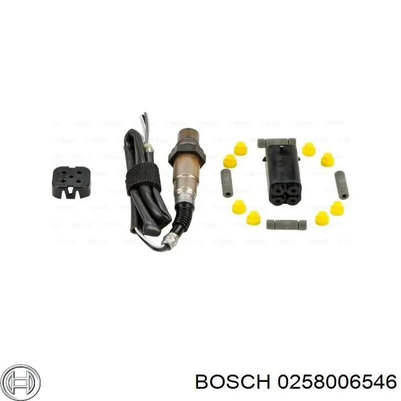 Купити 0258006546 Bosch Лямбда-зонд, датчик кисню після каталізатора