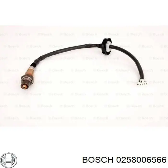 Лямбдазонд, датчик кисню до каталізатора 0258006566 Bosch