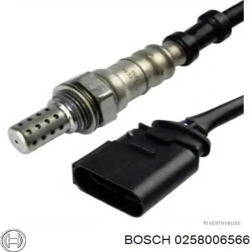 Купити 0258006566 Bosch Лямбдазонд, датчик кисню до каталізатора