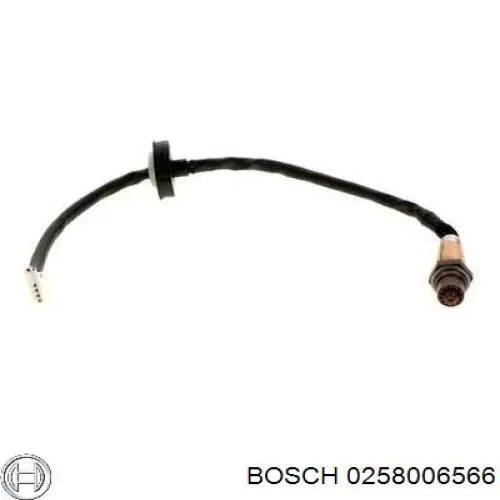 0258006566 Bosch Лямбдазонд, датчик кисню до каталізатора