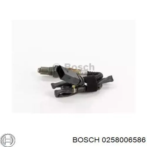 Лямбда-зонд, датчик кисню після каталізатора, правий 0258006586 Bosch