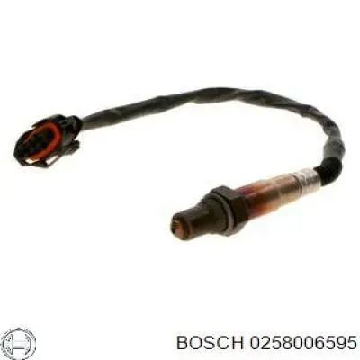 0258006595 Bosch лямбдазонд, датчик кисню до каталізатора