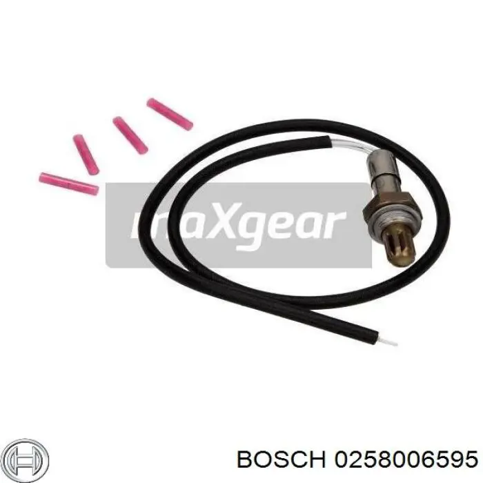 Лямбдазонд, датчик кисню до каталізатора Bosch 0258006595 ціна, від 33.64 USD