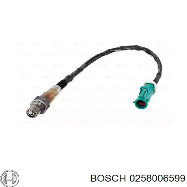 Лямбда-зонд, датчик кисню після каталізатора Bosch 0258006599