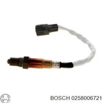 0258006721 Bosch лямбда-зонд, датчик кисню після каталізатора