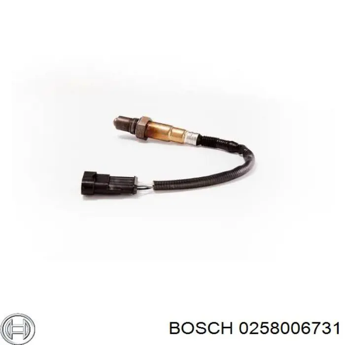 0258006731 Bosch лямбдазонд, датчик кисню до каталізатора