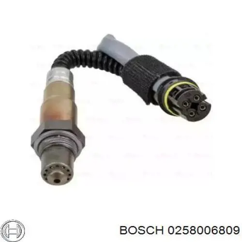 Лямбда-зонд, датчик кисню після каталізатора 0258006809 Bosch